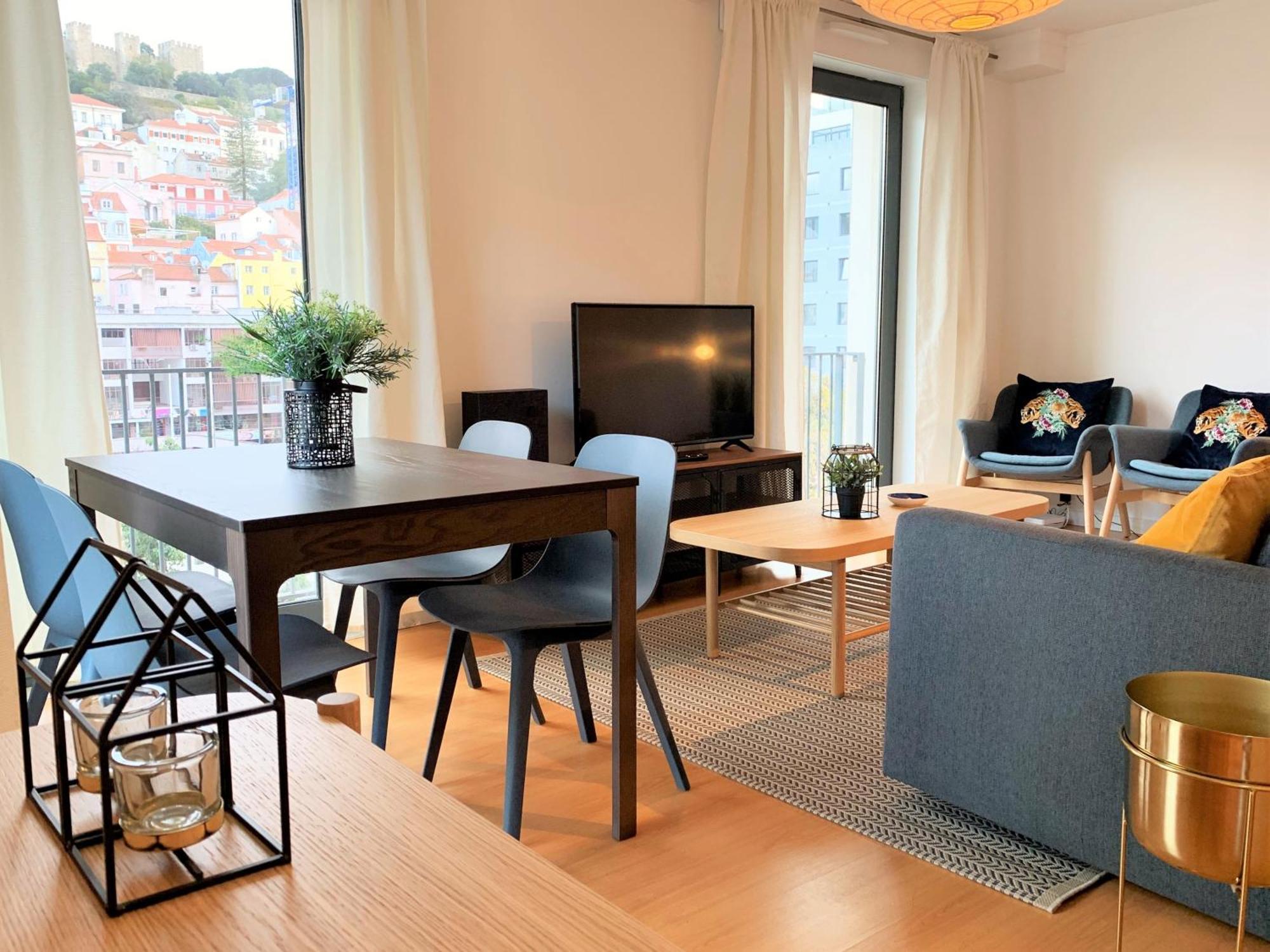 Mm3 Baixa Rossio Castle View! Apartman Lisboa Kültér fotó